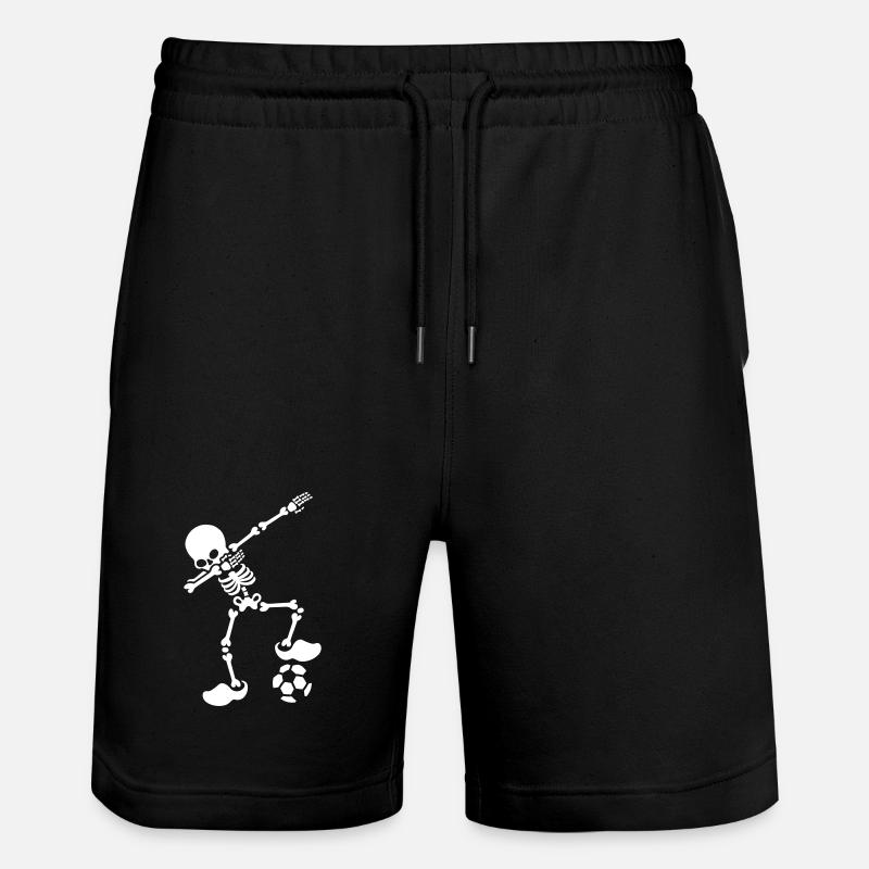  européenne orange - Short de jogging bio TRAINER Stanley/Stella unisexe - noir