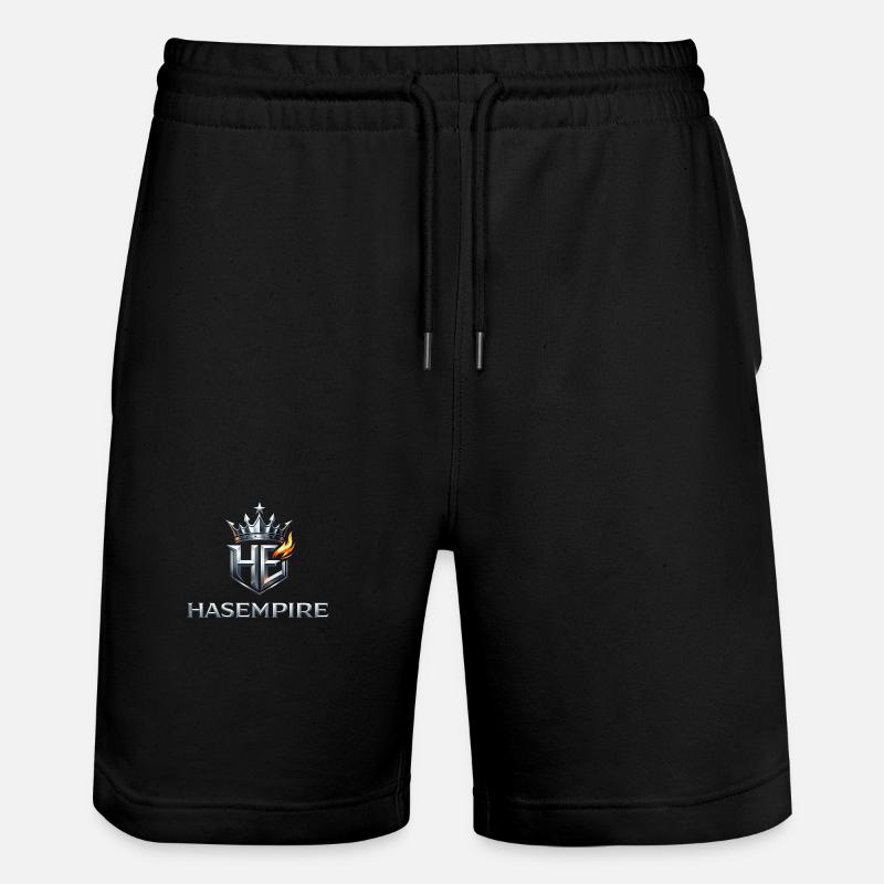 HAS Empire - Short de jogging bio TRAINER Stanley/Stella unisexe - noir