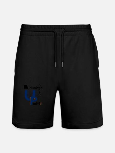 Positiv - Stanley/Stella Unisex Bio Joggingshorts Trainer  - Schwarz