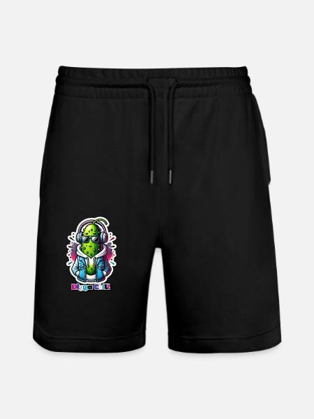 Digga Chill - Stanley/Stella Trainer Unisex Organic Jogging Shorts - black