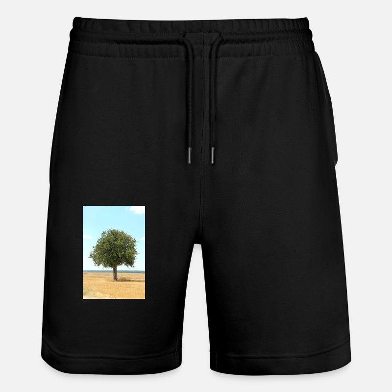 Arbre, Environnement, Nature - Short de jogging bio TRAINER Stanley/Stella unisexe - noir