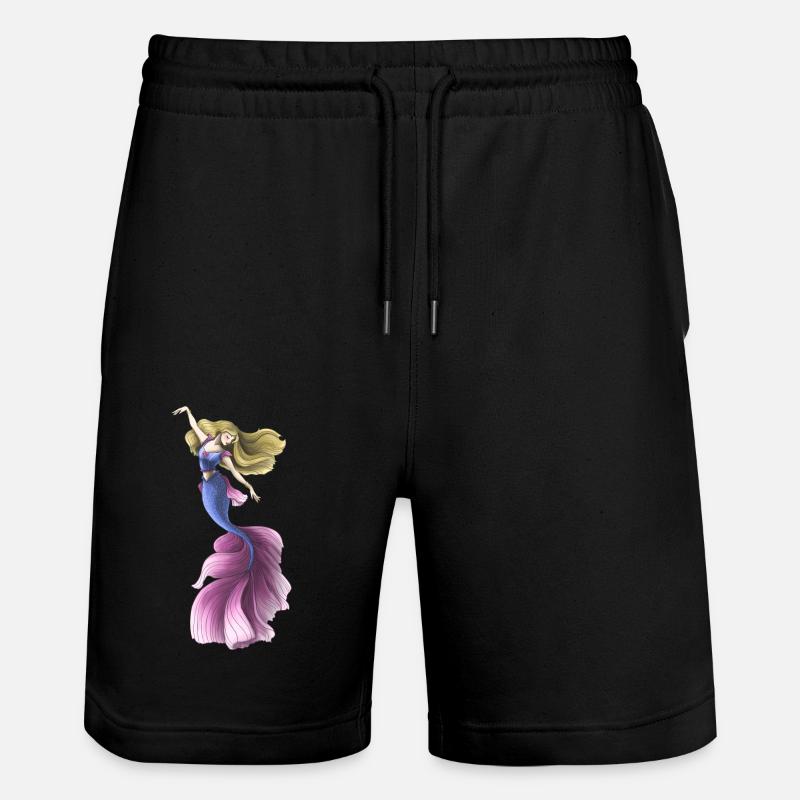 Sirène - Short de jogging bio TRAINER Stanley/Stella unisexe - noir