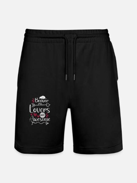 Rodent Builder Zoo - Stanley/Stella Trainer Unisex Organic Jogging Shorts - black