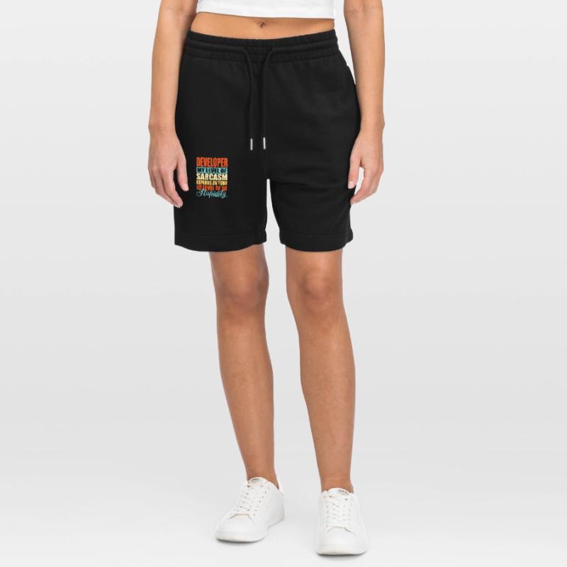 Entwickler Softwareentwickler Informatiker Coder Stanley/Stella Unisex Bio Joggingshorts Trainer 