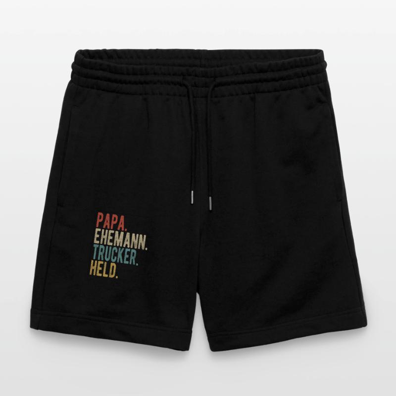 Trucker Papa Ehemann Held Stanley/Stella Unisex Bio Joggingshorts Trainer 