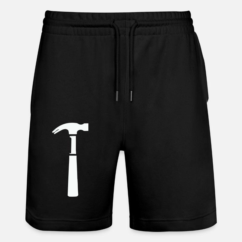 hammer - Stanley/Stella Unisex Bio Joggingshorts Trainer  - Schwarz