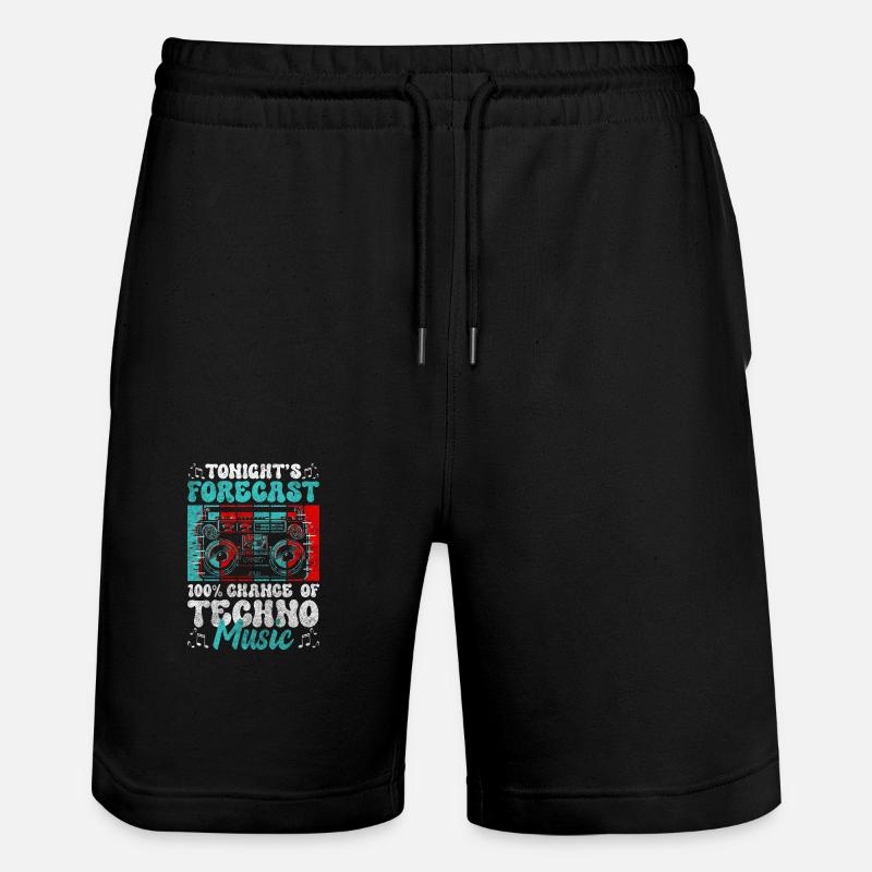 House Celebrations Hardstyle DJing - Short de jogging bio TRAINER Stanley/Stella unisexe - noir