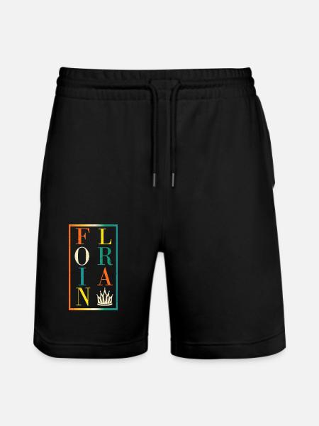 Florian - Stanley/Stella Trainer Unisex Organic Jogging Shorts - black