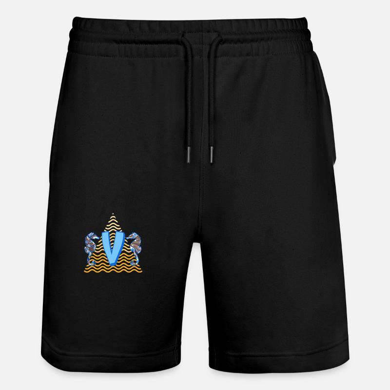 Seahorse E 262 V - Short de jogging bio TRAINER Stanley/Stella unisexe - noir