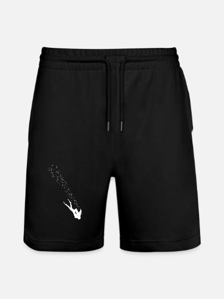 Bulles de Plongeuse - Short de jogging bio TRAINER Stanley/Stella unisexe - noir