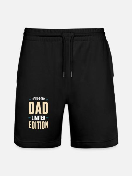 Vater Limited Edition  - Stanley/Stella Unisex Bio Joggingshorts Trainer  - Schwarz