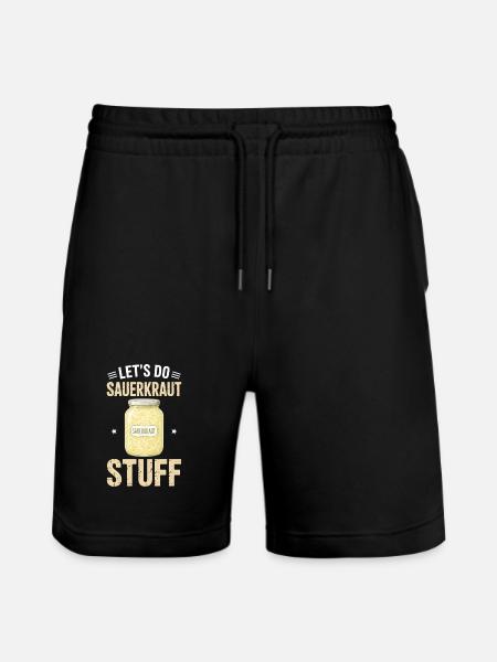 Cadeaux de choucroute - Short de jogging bio TRAINER Stanley/Stella unisexe - noir