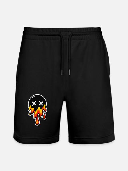 Schmelzende Stimmung - Stanley/Stella Unisex Bio Joggingshorts Trainer - Schwarz