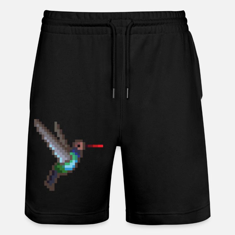Vogel - Stanley/Stella Unisex Bio Joggingshorts Trainer  - Schwarz