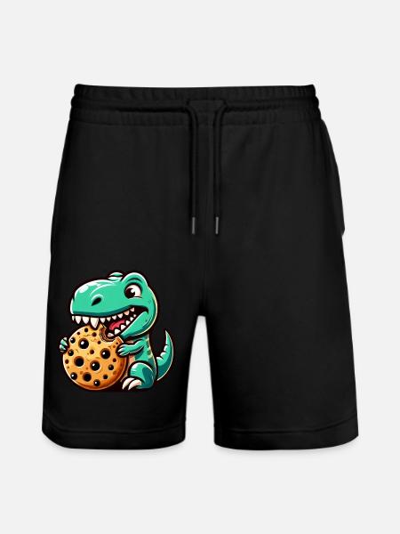 Mignon Dino T-Rex Fun - Short de jogging bio TRAINER Stanley/Stella unisexe - noir