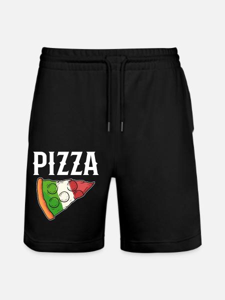 Pizza Italie - Short de jogging bio TRAINER Stanley/Stella unisexe - noir