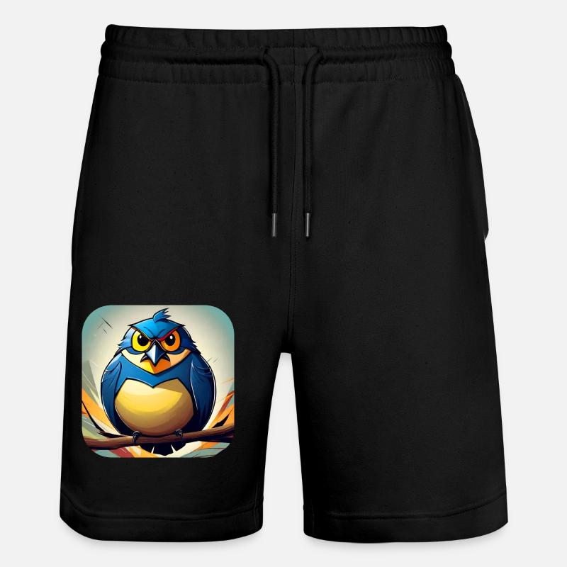 Gros petit oiseau - Short de jogging bio TRAINER Stanley/Stella unisexe - noir
