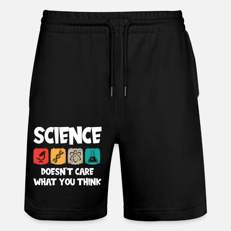 Science - Stanley/Stella Unisex Bio Joggingshorts Trainer  - Schwarz