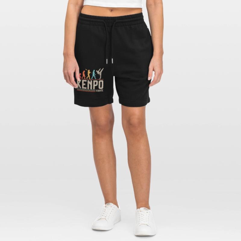 Kenpo Karate Evolution Kampfkünste Evolution Stanley/Stella Unisex Bio Joggingshorts Trainer 
