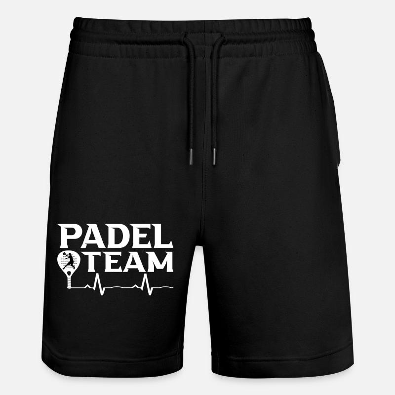 Padel - Short de jogging bio TRAINER Stanley/Stella unisexe - noir