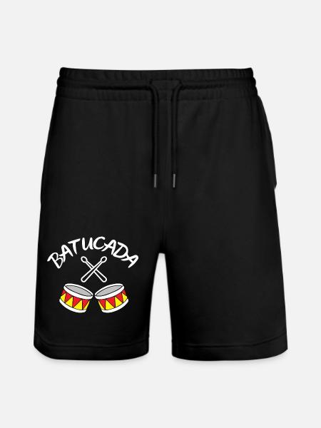batucada, percussion, tambour - Short de jogging bio TRAINER Stanley/Stella unisexe - noir