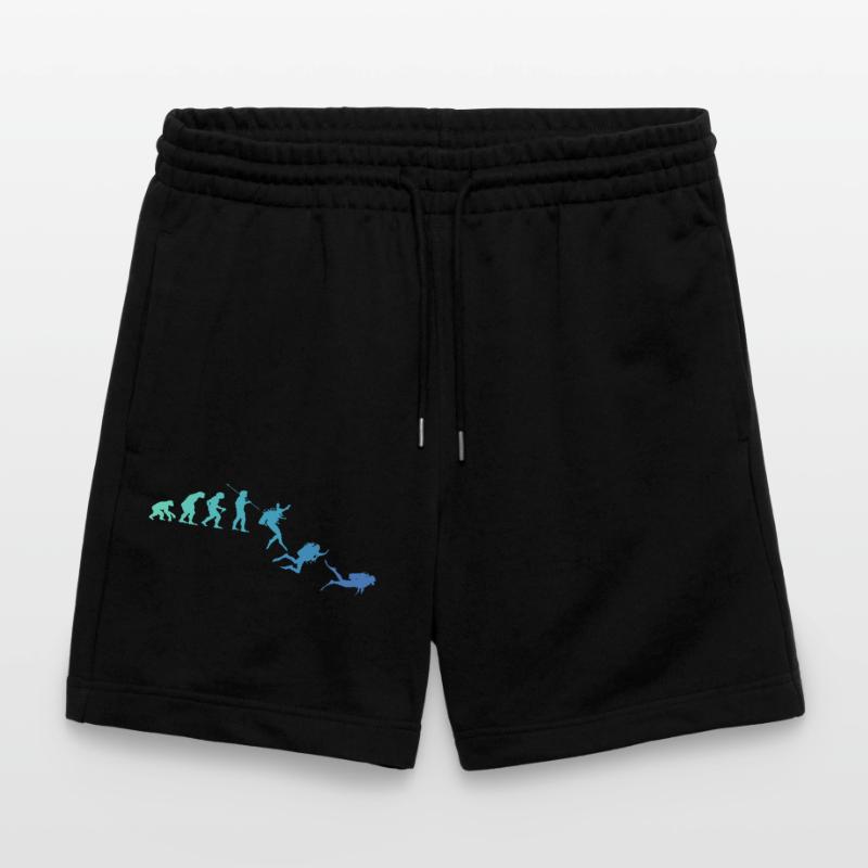 Diving Diver Evolution Stanley/Stella Trainer Unisex Organic Jogging Shorts