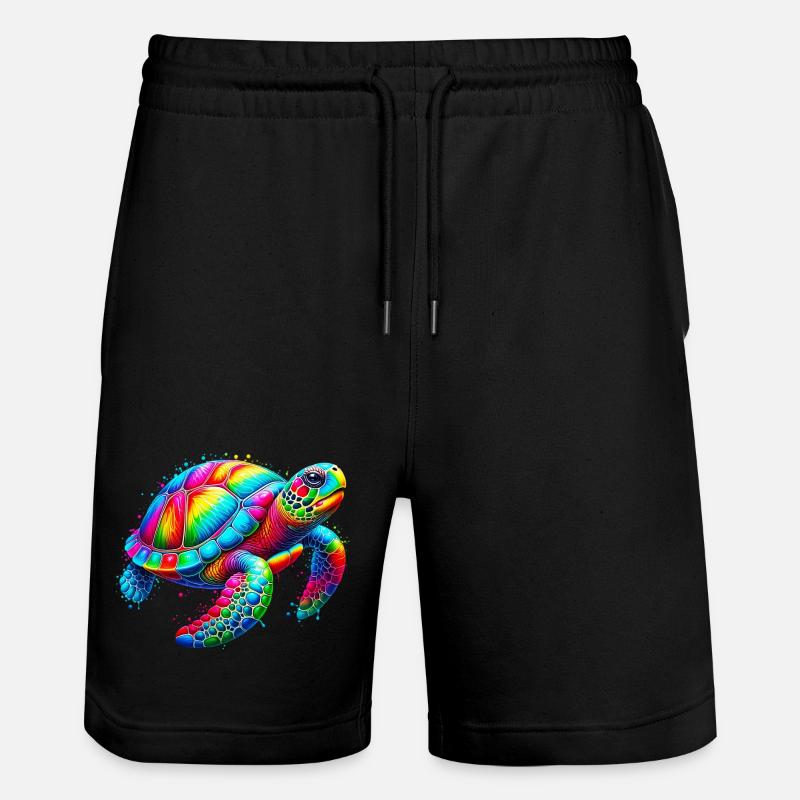 Tortue - Short de jogging bio TRAINER Stanley/Stella unisexe - noir