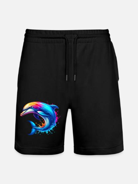 Dauphin - Short de jogging bio TRAINER Stanley/Stella unisexe - noir