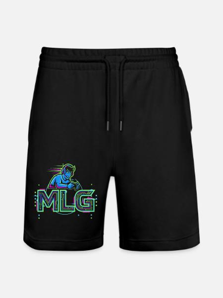 Major League Gaming - Stanley/Stella Trainer Unisex Organic Jogging Shorts - black