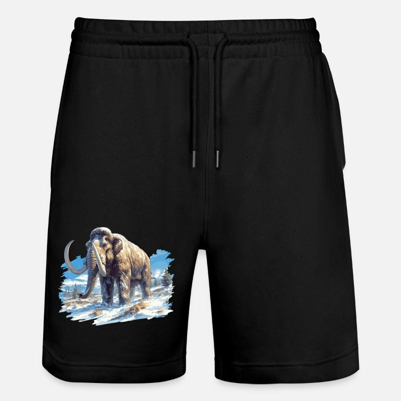Mammouths Mammouth - Short de jogging bio TRAINER Stanley/Stella unisexe - noir