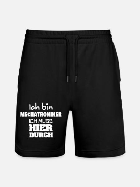 Mechatronics Technician - Stanley/Stella Trainer Unisex Organic Jogging Shorts - black