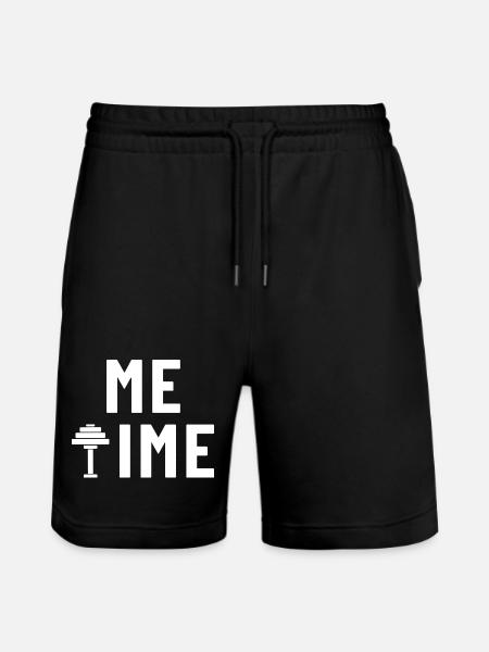 Me Time Dumbbell Gym - Stanley/Stella Trainer Unisex Organic Jogging Shorts - black