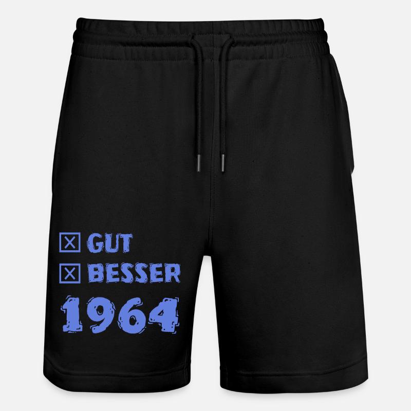 1964 - Short de jogging bio TRAINER Stanley/Stella unisexe - noir