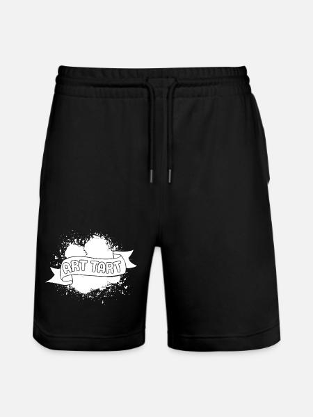 Funny Art Painter Art Tart Drawing - Stanley/Stella Trainer Unisex Organic Jogging Shorts - black