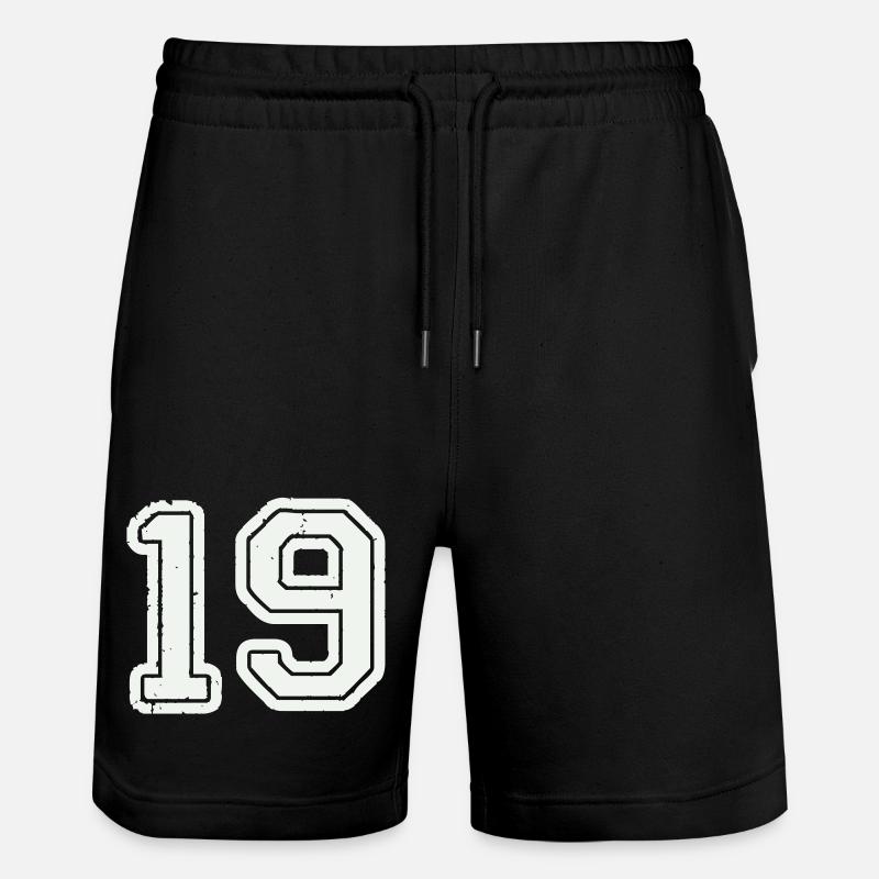 19 - Short de jogging bio TRAINER Stanley/Stella unisexe - noir