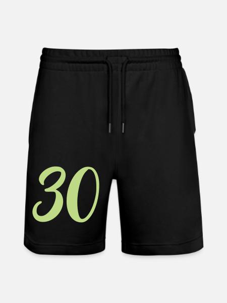 Numéro 30 - Short de jogging bio TRAINER Stanley/Stella unisexe - noir