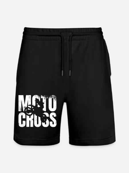Moto Cross - Stanley/Stella Trainer Unisex Organic Jogging Shorts - black