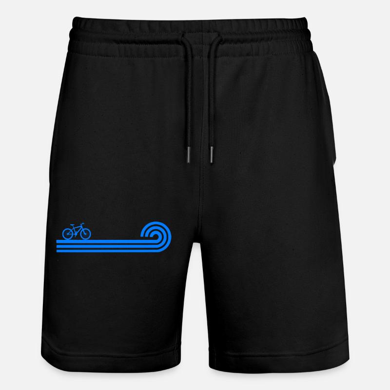 Cadeau vélo de route - Short de jogging bio TRAINER Stanley/Stella unisexe - noir