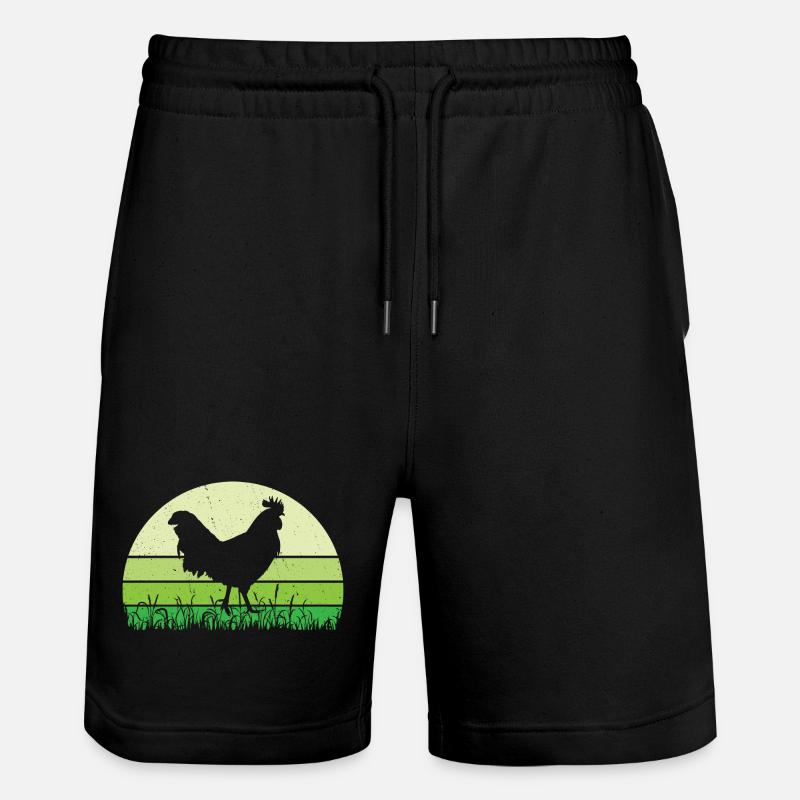 Coq - Short de jogging bio TRAINER Stanley/Stella unisexe - noir