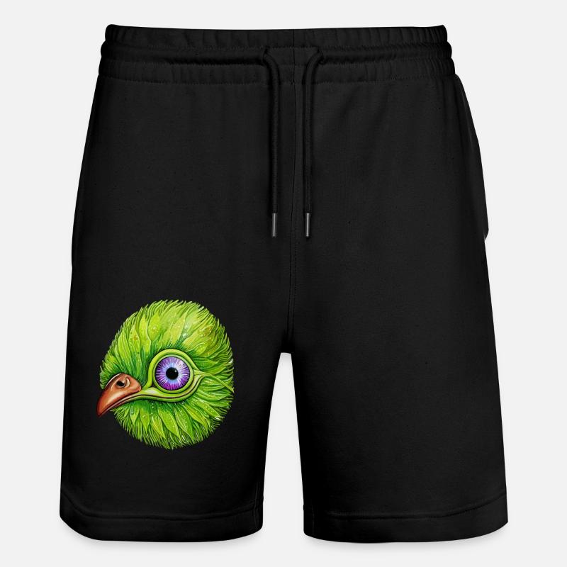 Kiwi mignon et coquin - Short de jogging bio TRAINER Stanley/Stella unisexe - noir