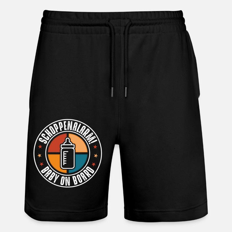 Alarme de bouteille - Short de jogging bio TRAINER Stanley/Stella unisexe - noir