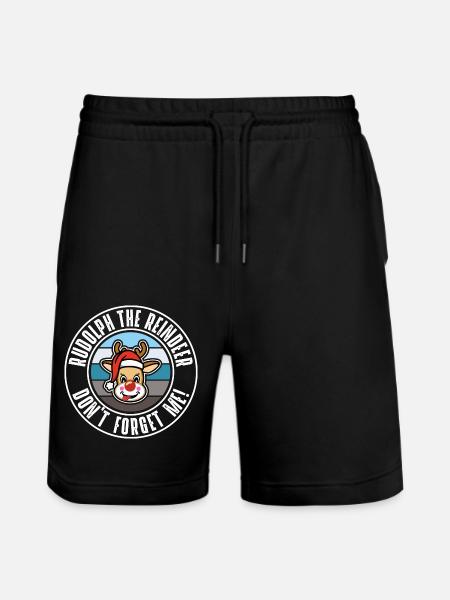 Rudolph - Stanley/Stella Trainer Unisex Organic Jogging Shorts - black