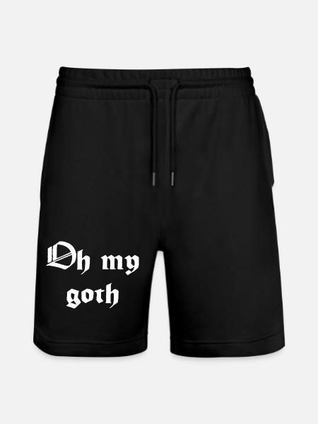 Oh mon gothique - Short de jogging bio TRAINER Stanley/Stella unisexe - noir