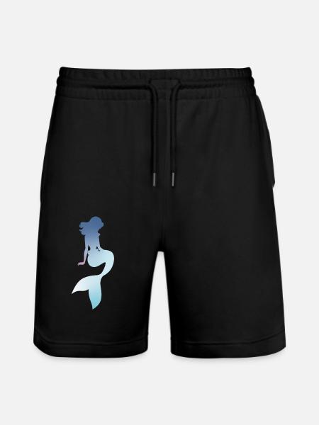 Sirène - Short de jogging bio TRAINER Stanley/Stella unisexe - noir