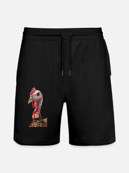 Turkey - Stanley/Stella Trainer Unisex Organic Jogging Shorts - black