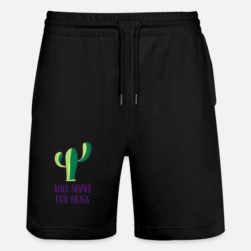 Cactus - Rasage - Short de jogging bio TRAINER Stanley/Stella unisexe - noir