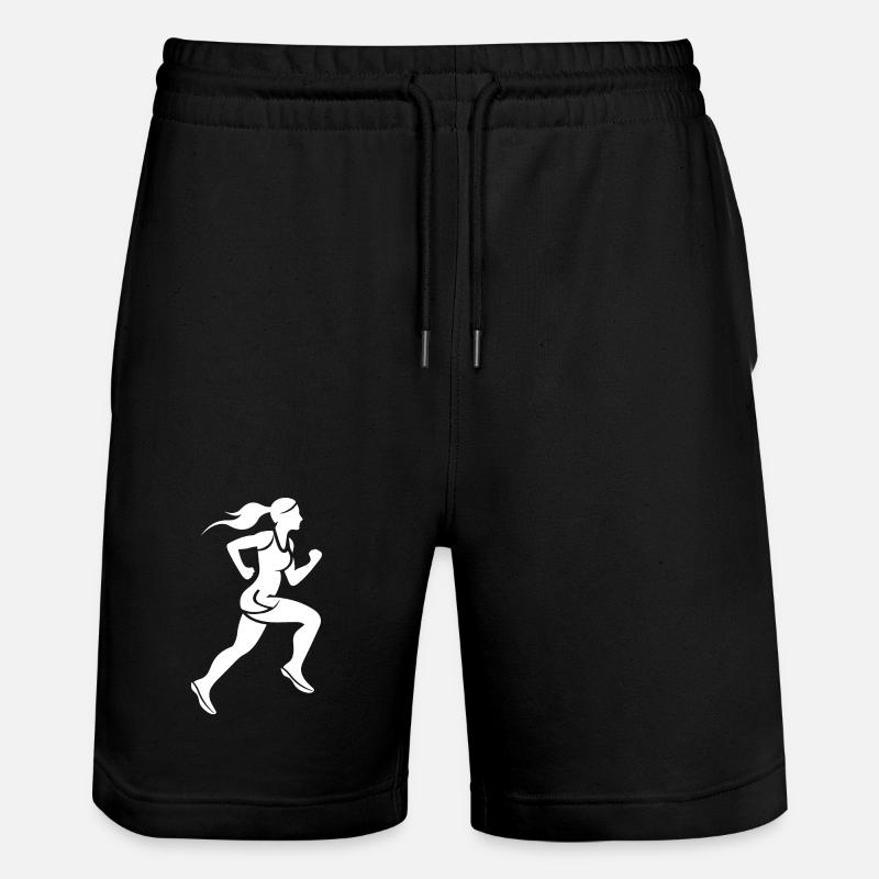 Coureur - Short de jogging bio TRAINER Stanley/Stella unisexe - noir