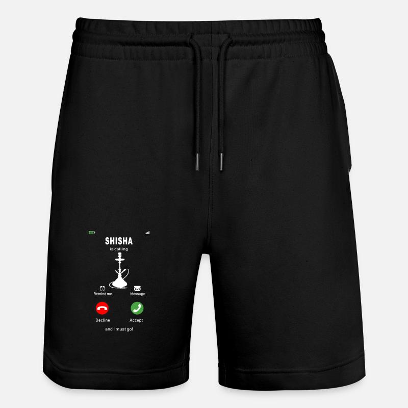 La chicha appelle - Short de jogging bio TRAINER Stanley/Stella unisexe - noir