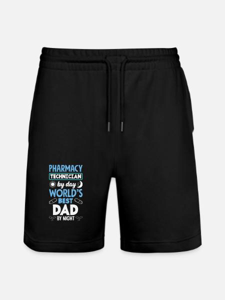Pharmacist Pharmaceutical Technical - Stanley/Stella Trainer Unisex Organic Jogging Shorts - black