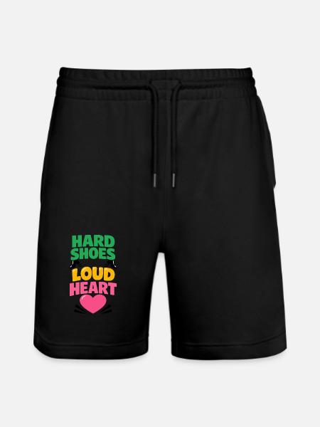 Irish Dance Step-dancing Celtic Fan - Stanley/Stella Trainer Unisex Organic Jogging Shorts - black